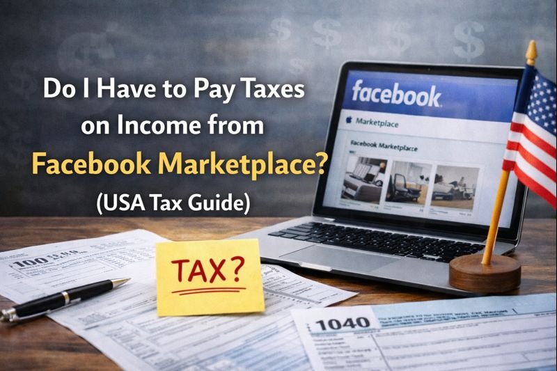 Do I Have to Pay Taxes on Income from Facebook Marketplace? (USA Tax Guide)
