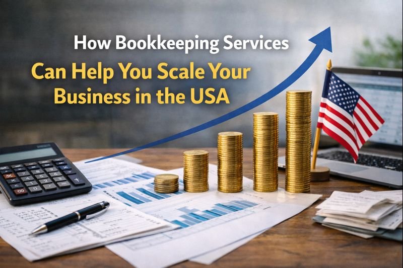 How Bookkeeping Services Can Help You Scale Your Business in the USA