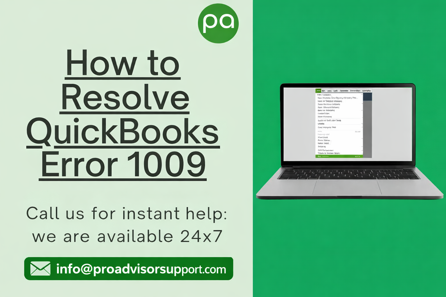 QuickBooks Error Support
