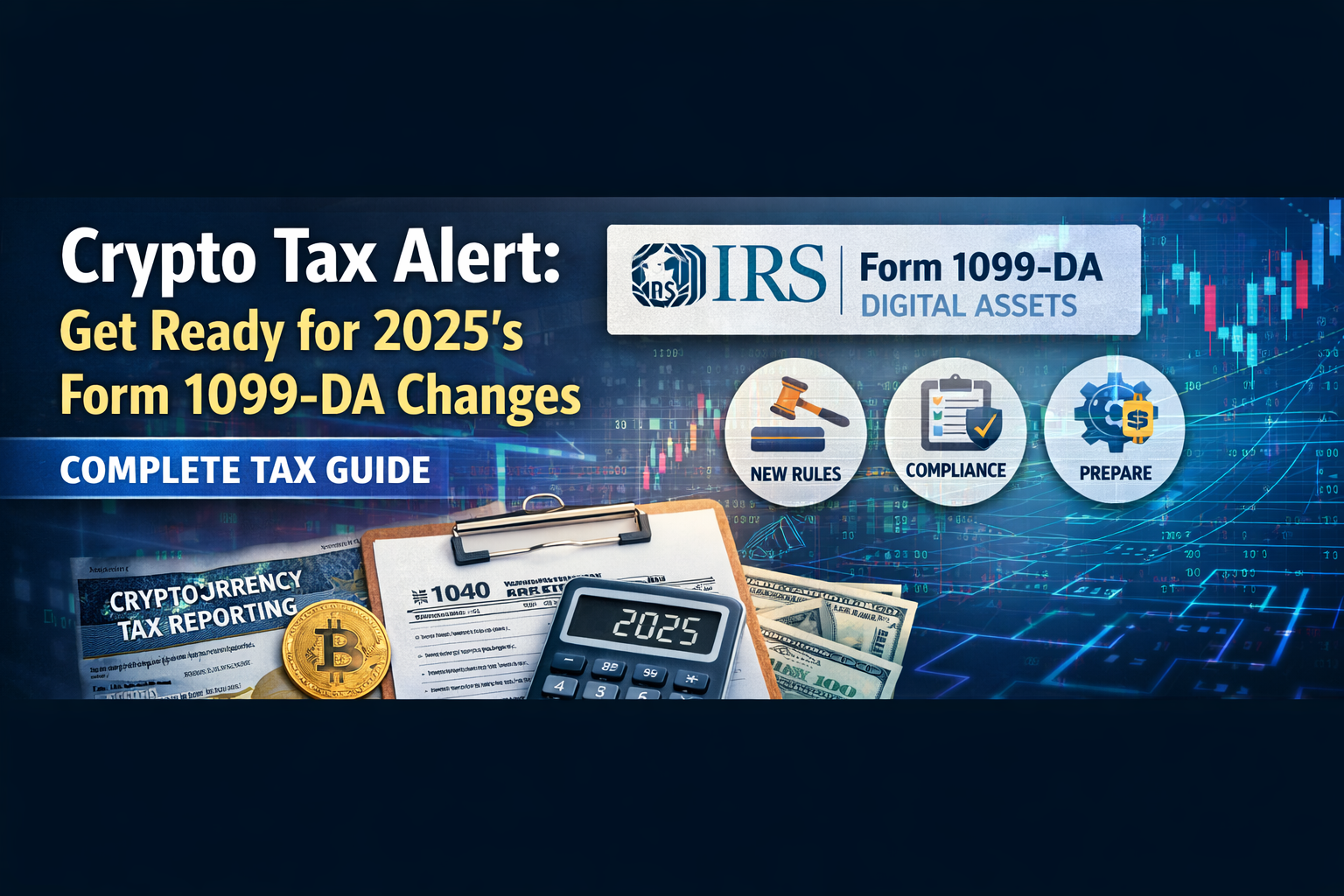 Crypto Tax Alert: Get Ready for 2025’s Form 1099-DA Changes
