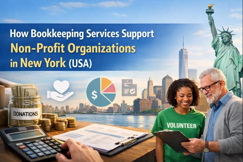 How Bookkeeping Services Support Non-Profit Organizations in New York (USA)