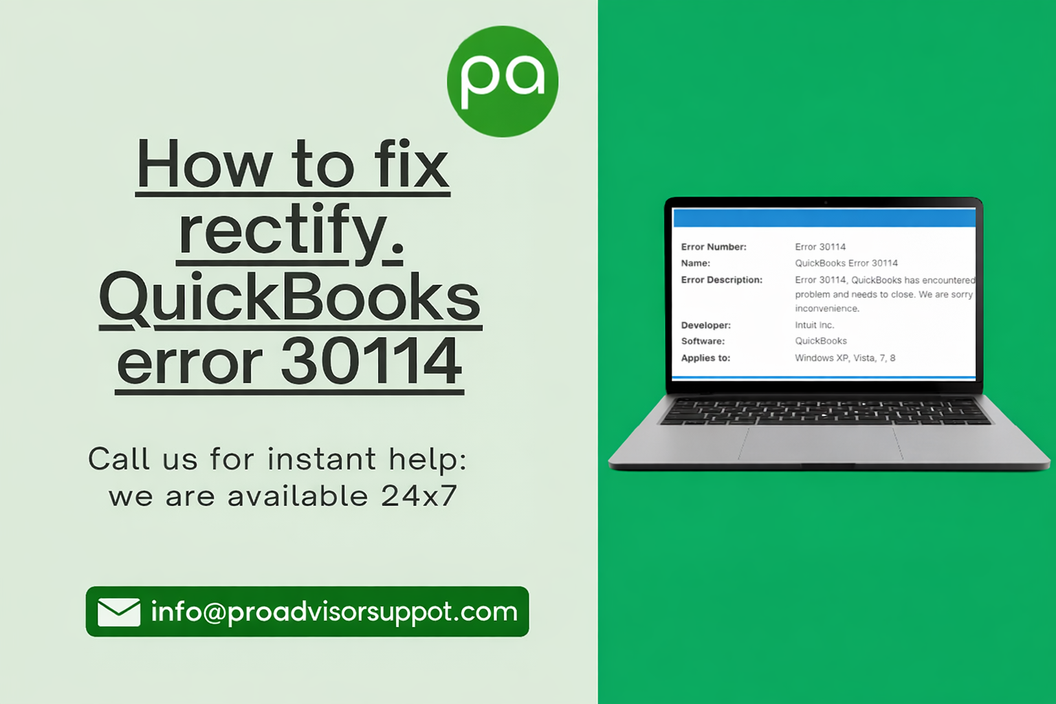 QuickBooks Error Support