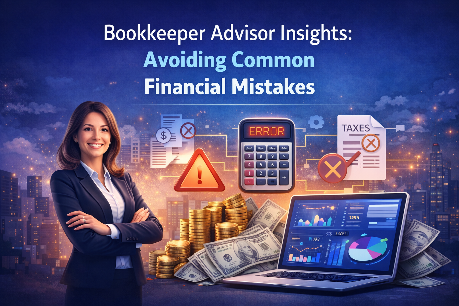 Bookkeeper Advisor Insights: Avoiding Common Financial Mistakes
