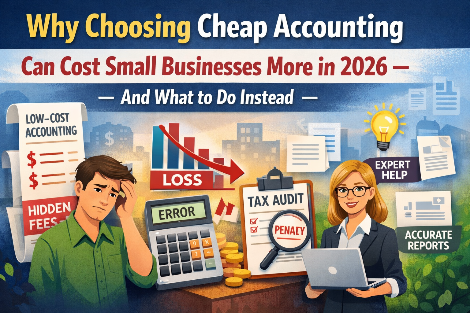 Why Choosing Cheap Accounting Can Cost Small Businesses More in 2026 — And What to Do Instead